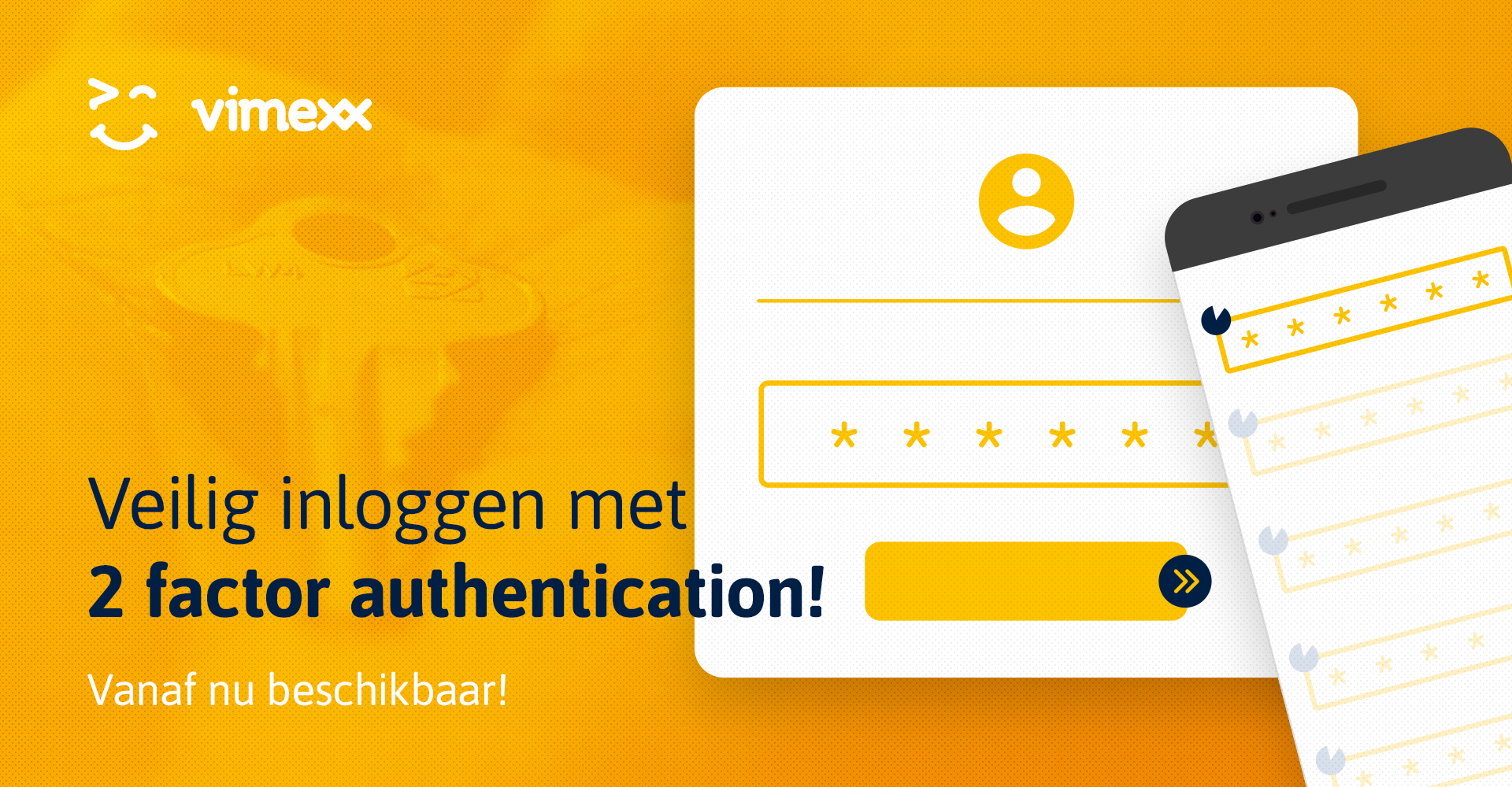 Two-factor authenticatie beschikbaar