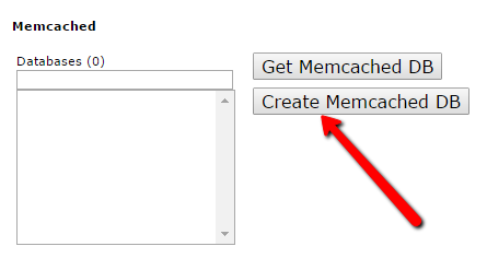 Create memcached
