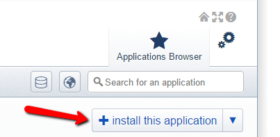 Application browser